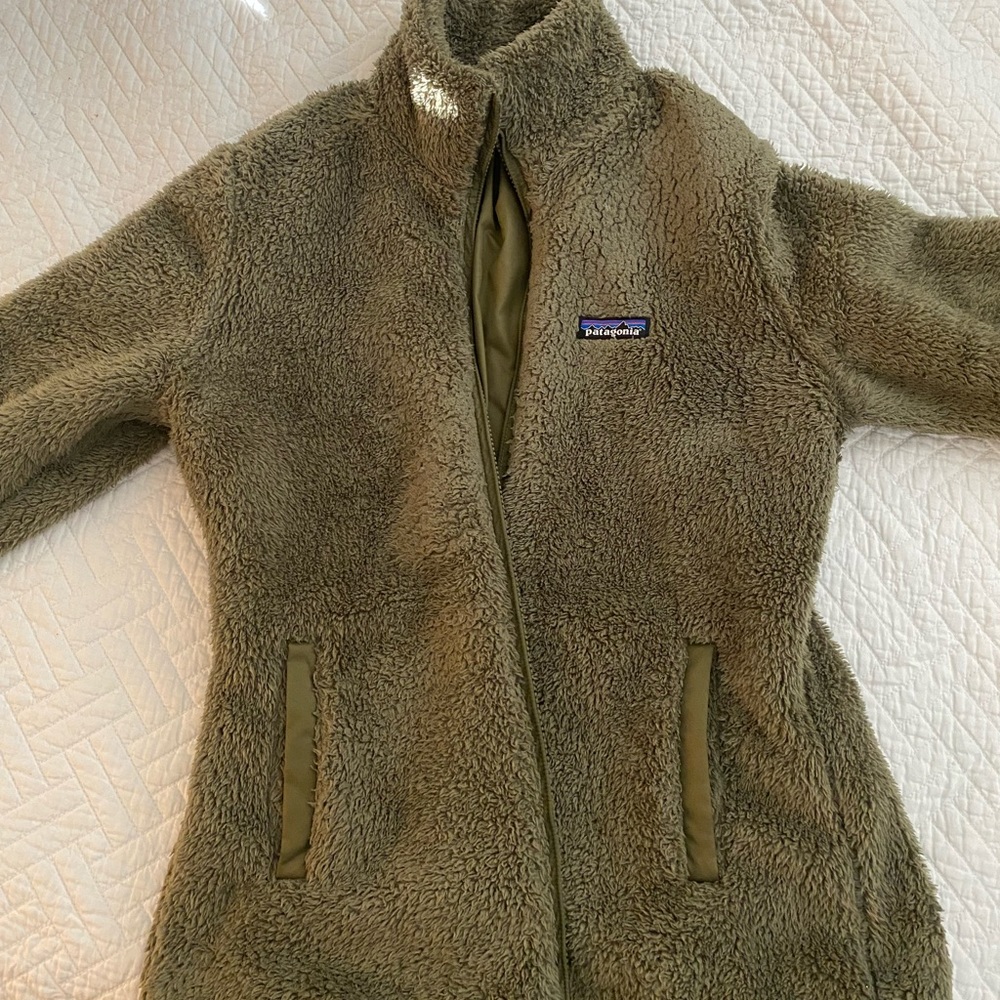 Patagonia Los Gatos Fleece Jacket - Medium - Green